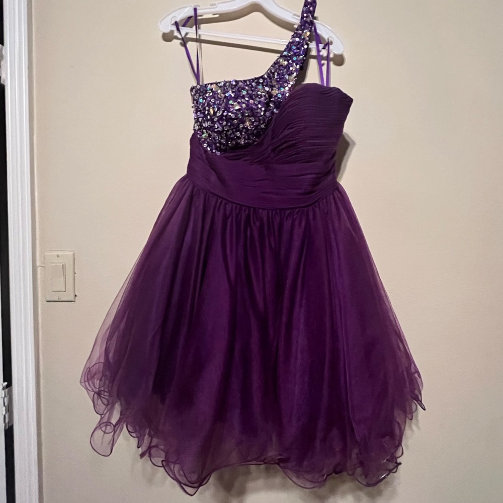 Purple dress